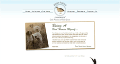 Desktop Screenshot of ncgamebirds.com