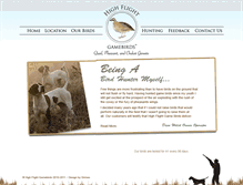 Tablet Screenshot of ncgamebirds.com